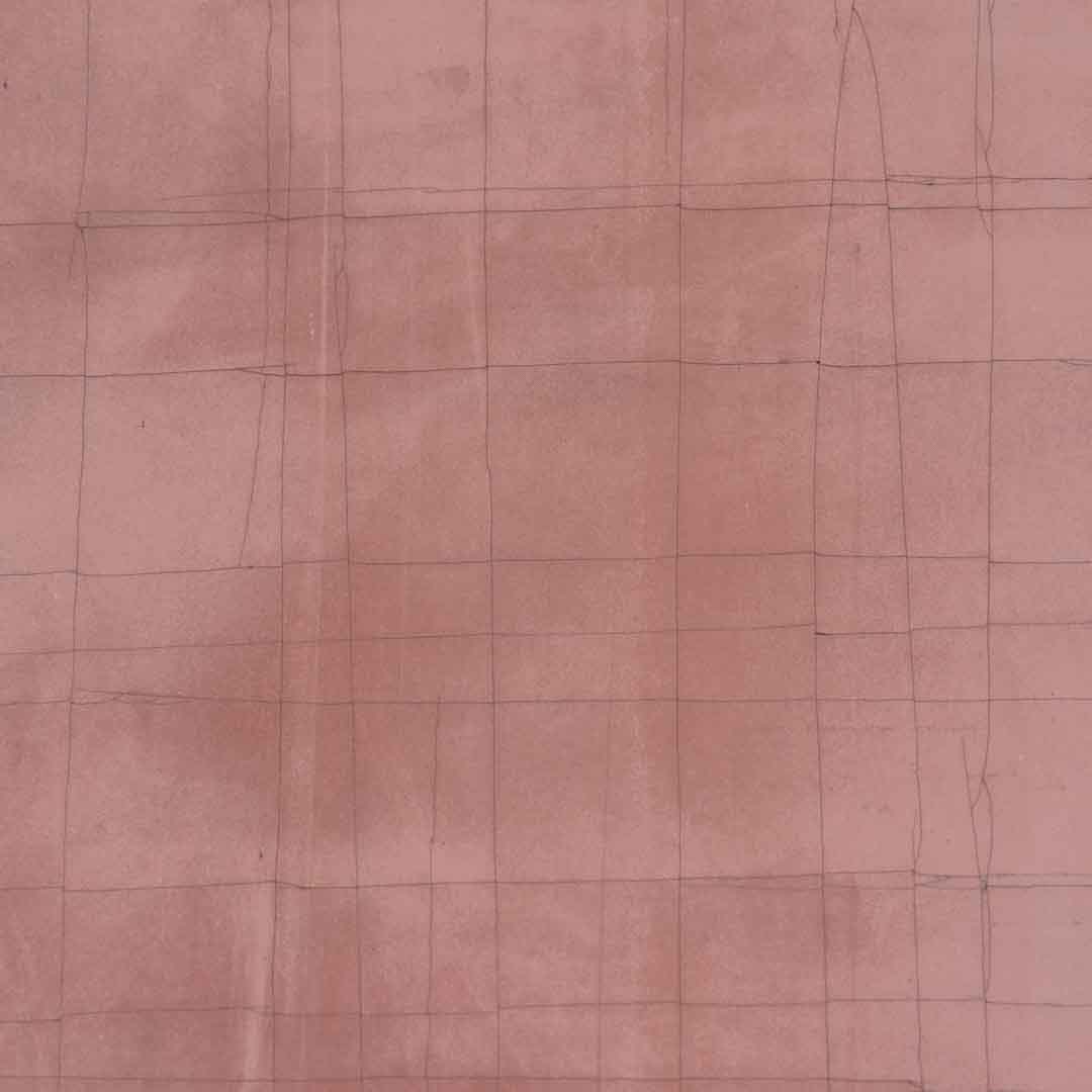 gilded surface cracked gesso pattern