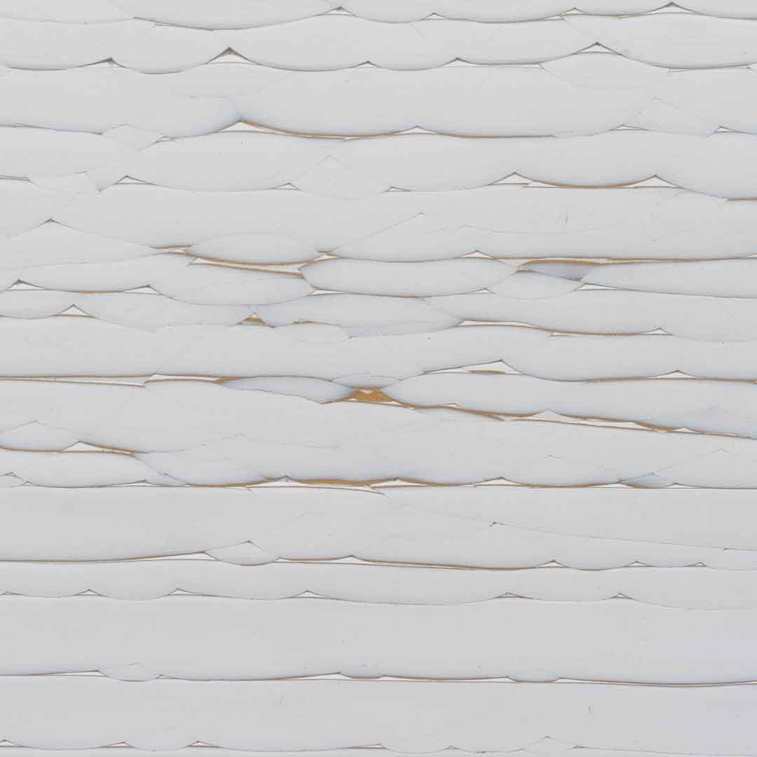 deep cracked gesso white gold