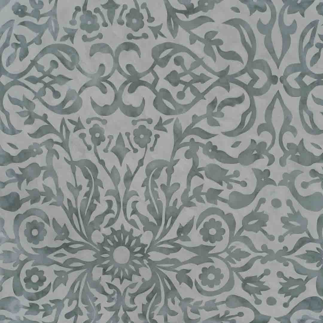 green plished plaster with gold etched pattern